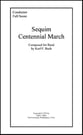 Sequim Centennial March Concert Band sheet music cover